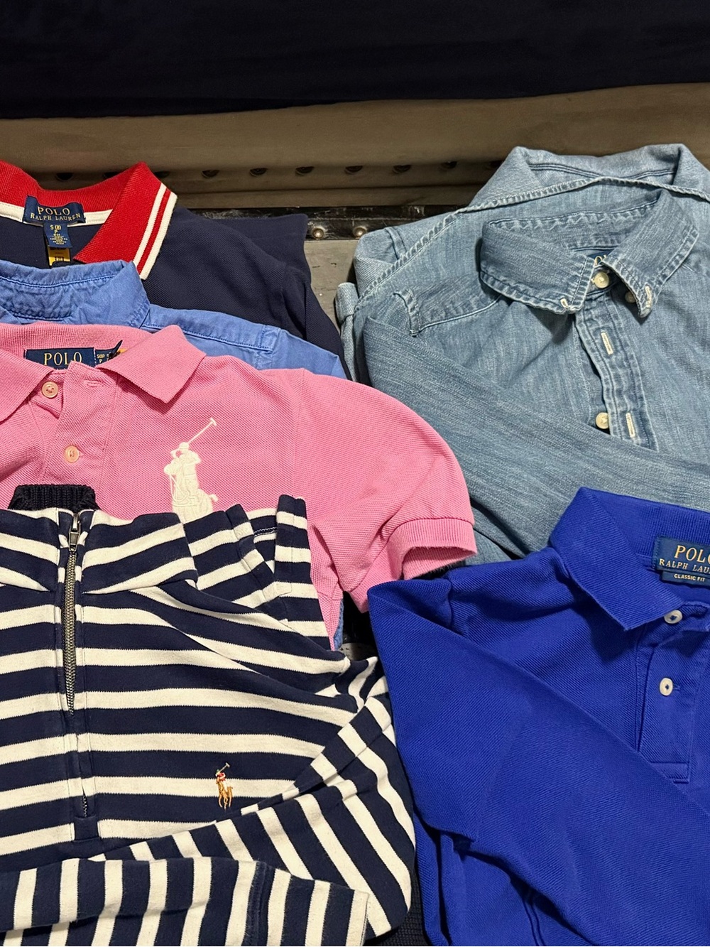 11pc boys size 8 lot Polo, Lucky Brand, Joes…..